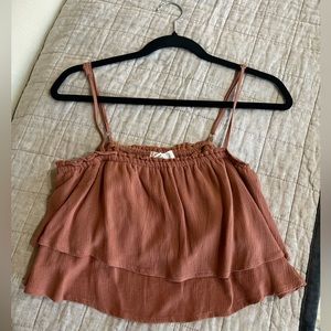 Ruffled Crop Top